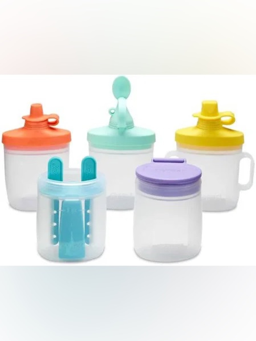 Pyrex Littles 10-Piece Silicone Baby & Toddler Feeding Set NWT BPA Free